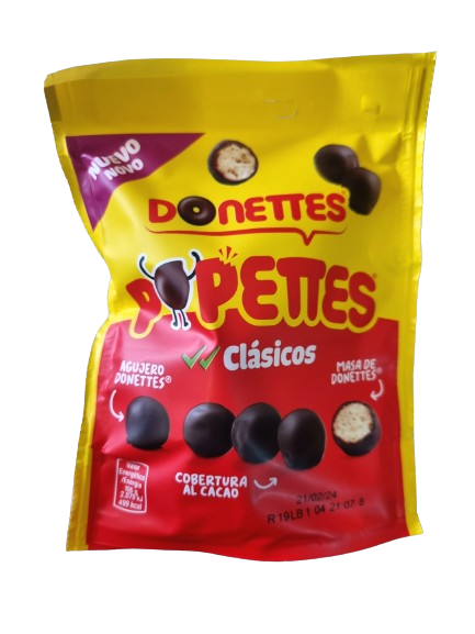 Donettes Popettes Clásicos